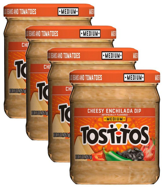 Tostitos 토스티토스 치즈 엔칠라다 딥 소스 425g 4팩