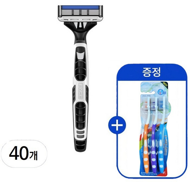 도루코 증정 페이스4 4중날 올뉴 휴대용면도기 (리뉴얼신포장), 10세트, 4개입