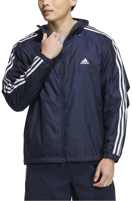 ADIDAS 男 ES 3S WV JKT 連帽運動外套