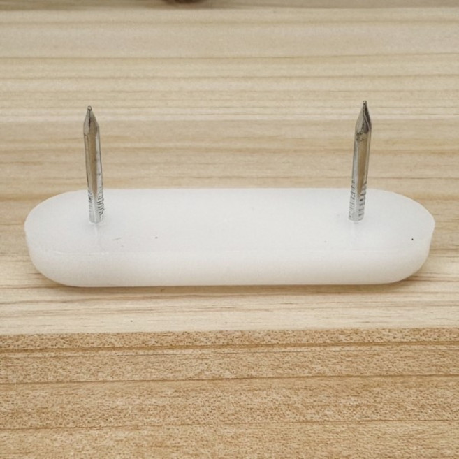 아이베란다 높이조절발 레벨라 라벨라 테이블 접이식 브라켓 너트 소켓, 01.사각 의자발 책상발 문갑발 OH, 화이트