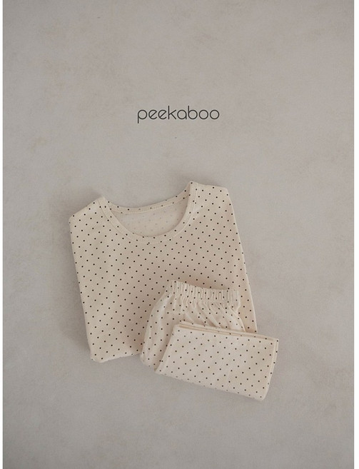 피카부 달콤실내복 유아 여아 남아 키즈 주니어 실내복