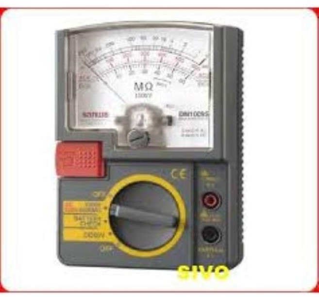 Sanwa DM1009S 絕緣高阻計 1000V/2000MΩ, 1個