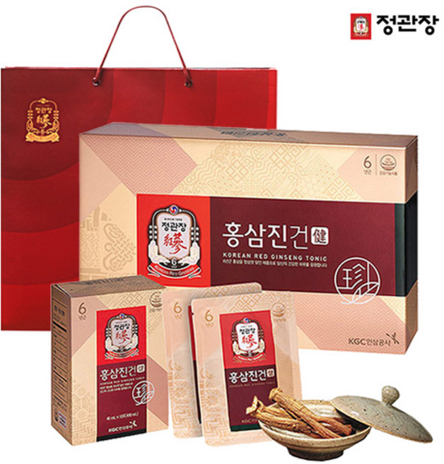 정관장 홍삼진건 + 쇼핑백, 1.2L, 1개
