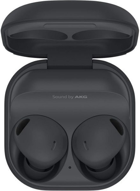 삼성 갤럭시 버즈2 프로 트루 와이어리스 블루투스 이어버드 그래파이트 하이파이 사운드 360 오디오 액티브 노이즈 캔슬링 컴포트 핏 HD 보이스 IPX7 방수 미국 버전 1년, Graphite, Buds2 Pro Only, 흑연