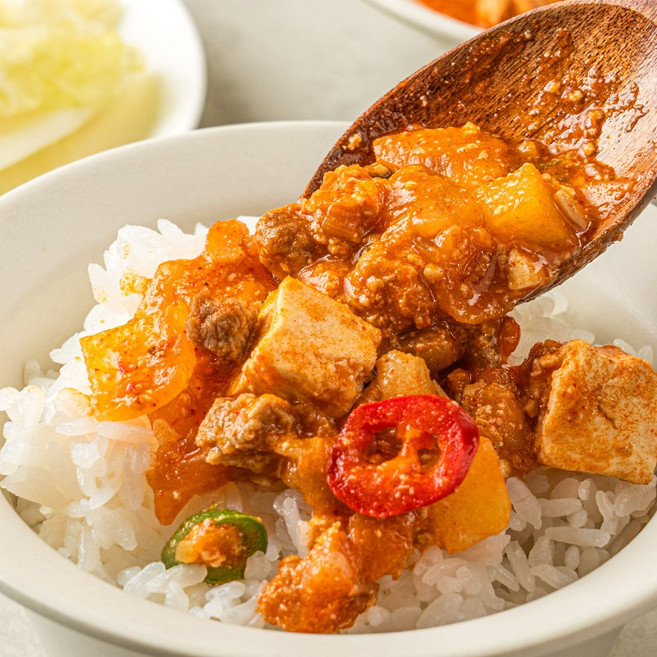 충청도식 된장짜글이 200g 밥도둑 자취생 간편 요리, 3개