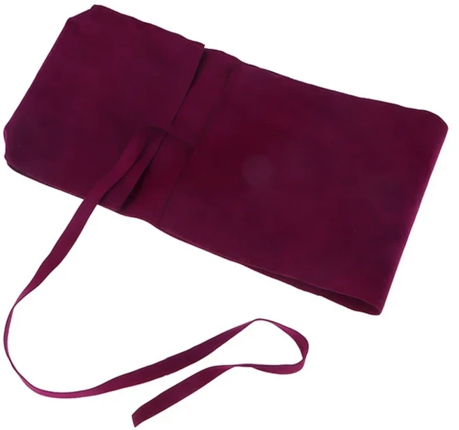 타로 파우치 1개 보관백 카드 점술 마법사, Wine red