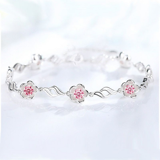 櫻花手鍊 女學生簡約手飾禮物
