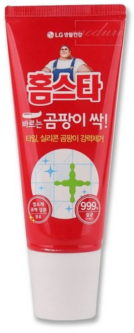 홈스타곰팡이싹 홈스타 싹 곰팡이 제거제 120ml 겔타입 바르는 젤 타일곰팡이제거, 1개