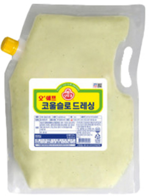 오뚜기 오쉐프 코울슬로 드레싱, 1개, 3kg