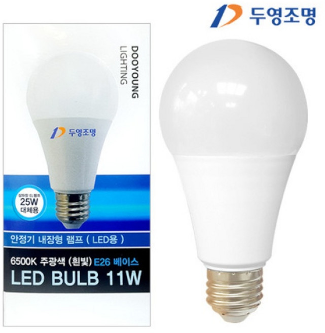 (두영조명) LED전구 E26 (11W)