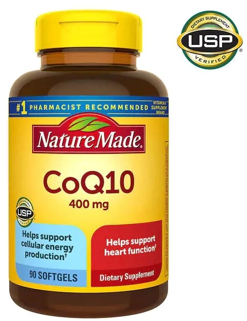 Nature Made CoQ10 네이처메이드 코큐텐 코엔자임 큐텐 Q10 400mg 40정, 상품선택, 1개 - 쿠팡