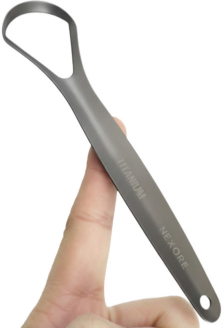 넥소어 티타늄 혀클리너 와이드, 1개, 8g