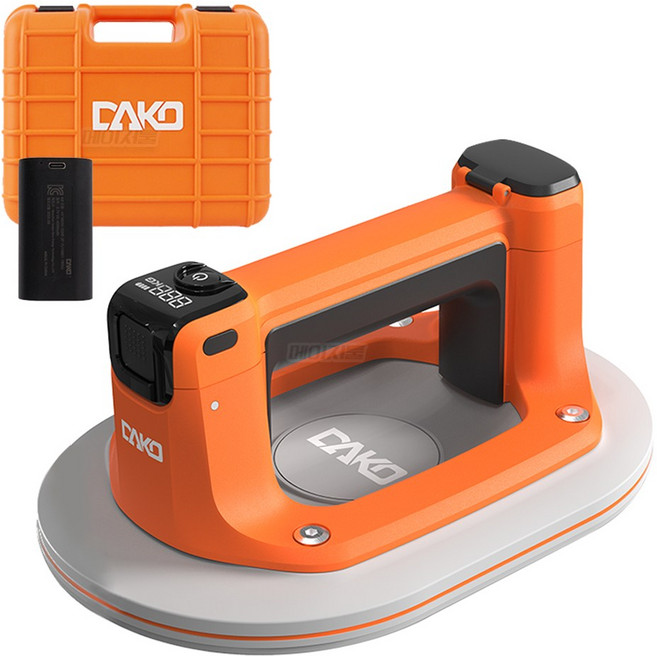 다코 전동 흡착기 DSC-220E 220KG 충전 탈부착 배터리 30시간 사용 압착기 유리 타일 대리석, 1개