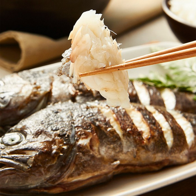 국내산 반건조 손질 우럭 2미[380g 내외], 1개