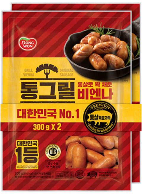 [동원] 통그릴비엔나 300g x 2개