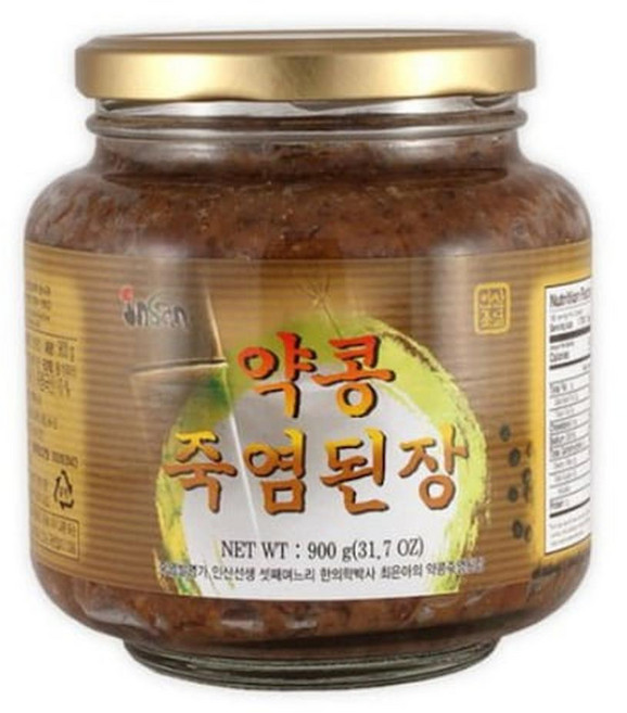 인산죽염 서목태 약콩 죽염된장, 900g, 5개