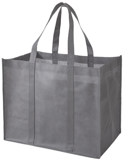 에코로버 튼튼 장바구니 가방 부직포백, 1개, 그레이