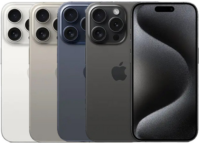 [메타폰] 애플 아이폰 15프로 자급제폰 공기계 중고폰 SS급 배터리 87%~94%, 128GB, 화이트티타늄