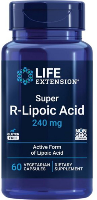 라이프 익스텐션 슈퍼 R 리포산 240mg 60정 1개 737870120865