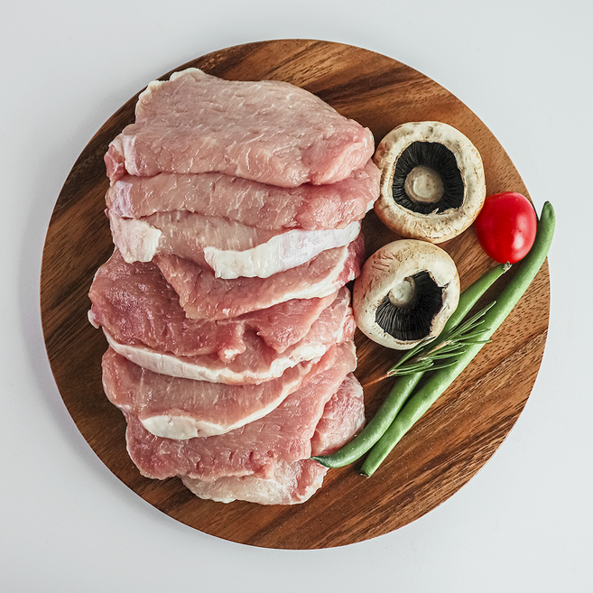 도담신선육 한돈 등심 돈까스/탕수육 (냉장) 500g, 1개