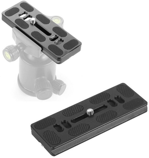 도브테일 플레이트 카메라 삼각대 스탠드 PU100 100mm, 1개