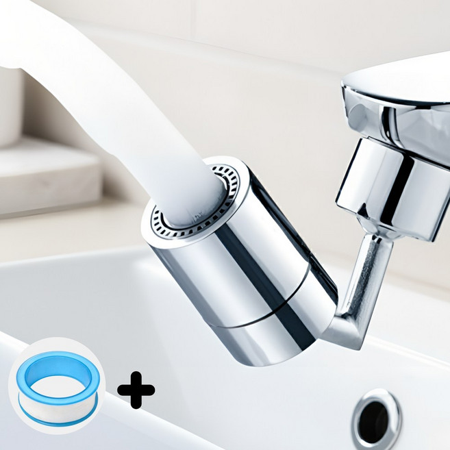 아러비 육아 필수템 720도 각도조절 워터탭 2in1 세면대 수전, 1개