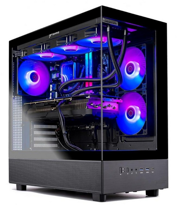 Skytech Gaming Rampage 게이밍 PC AMD Ryzen 7 7800X3D 4.2GHz NVIDIA RTX 5060 Ti 16GB 1TB Gen4 NVMe, 14700F | 5060