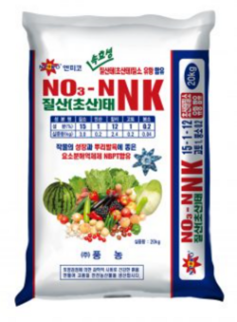 풍농 질산태NK비료 20kg 속효성 추비용 복합비료, 1개