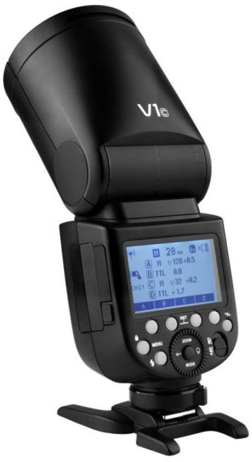 고독스 V1 라운드헤드 카메라플래시 스피드라이트 /소니용 정품, 1개, v1-S 소니용