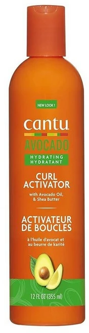 Cantu 아보카도 하이드레이팅 컬 액티베이터 크림 실리콘 프리 355ml12온스 139764, 355ml, 1 - 쿠팡