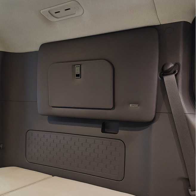 카마인 스페이스큐브 PV5 윈도우백 3열 창문 수납함 트렁크정리함, 브라운