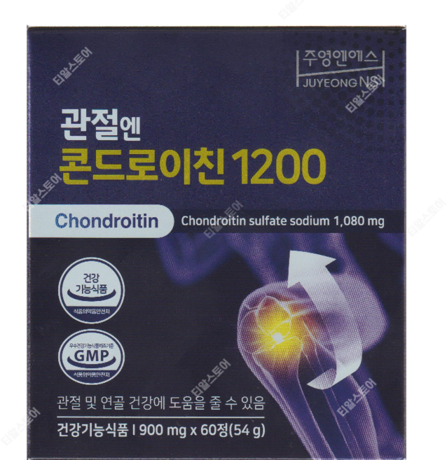 주영앤에스 관절엔 콘드로이친1200, 60정, 1개