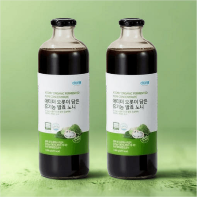 애터미 발효 숙성 오롯이 담은 유기농 발효 노니, 1개, 1L