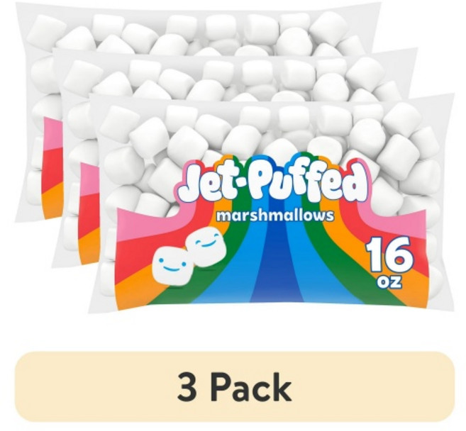젯퍼프트 두바이 쫀득쿠키 마시멜로우 16oz(454g) 3팩, 3개, 454g