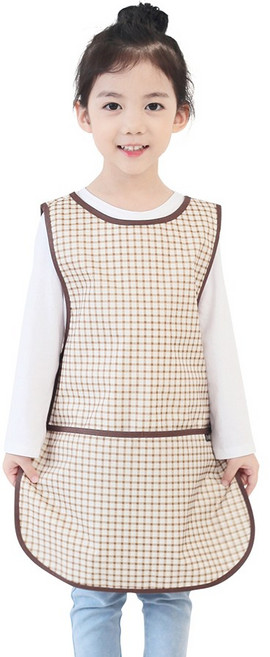 아동 민소매 방수 앞치마 / 미술가운