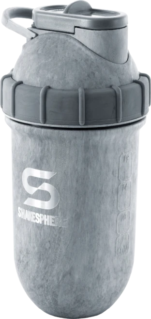 쉐이크스피어 스틸 노볼 쉐이크통 프로틴쉐이커 스테인리스, 스틸 콘크리트, 700ml, 1개 - 쿠팡