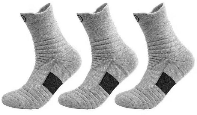 올더무드 남성 스포츠양말 중목양말 3켤레 세트