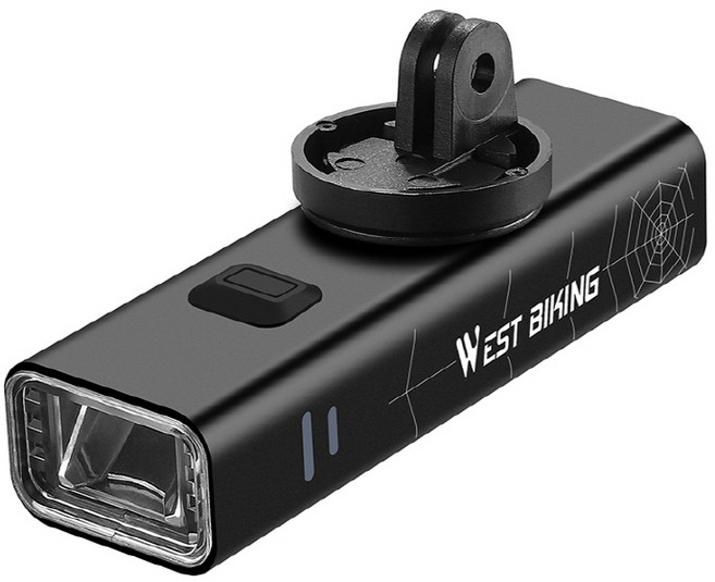 시그니처베이지 자전거 라이트 전조등 후레쉬 YPZ431, 1개, 블랙