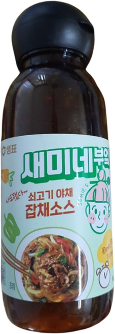 샘표 새미네 부엌 쇠고기 야채 잡채소스 300ml X 2개 반찬소스, 300g