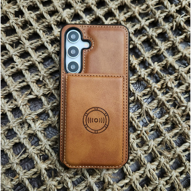 갤럭시s24 카드 케이스 지갑 가죽 수납 2장 3장 4장 맥세이프