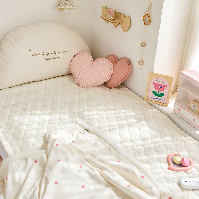 베베누보 카본 온열매트 전자파 걱정 없는 탄소 전기매트 커버분리형 슈퍼싱글, 온열매트 슈퍼싱글 일반, 슈크림곰