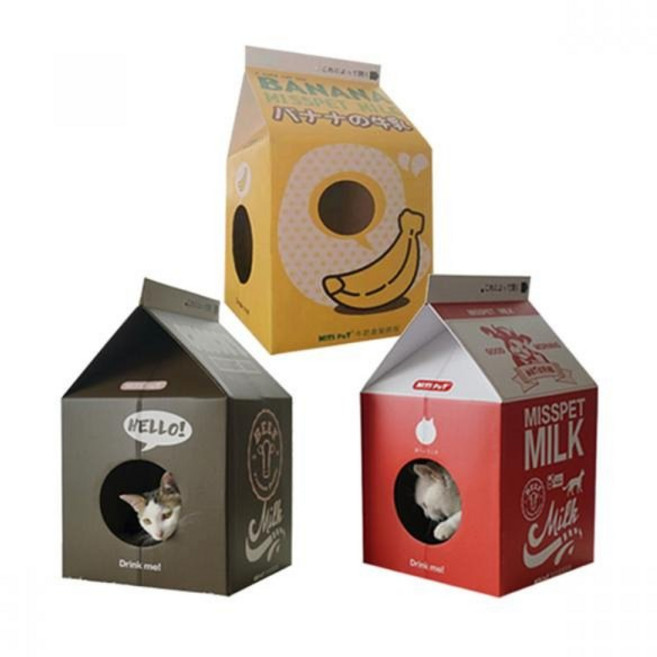 우유팩 하우스, 초코, 1개