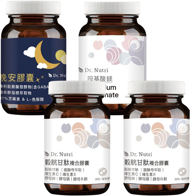 Dr. Nutri 睡鎂人 助眠保健食品, 1套, 1份