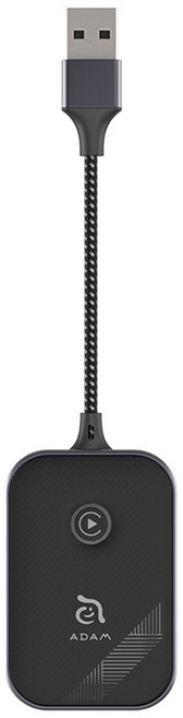 【GS 3C】亞果元素 CarGo CarPlay無線接收器 有線轉無線 支援Siri導航與音樂播放 語音控制 自動連接, 黑色