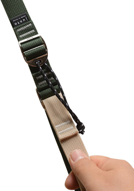 준토 2중잠금특허 타프웨빙 스트랩 스트링 900D 고급폴리4개1세트, 카키/베이지손잡이