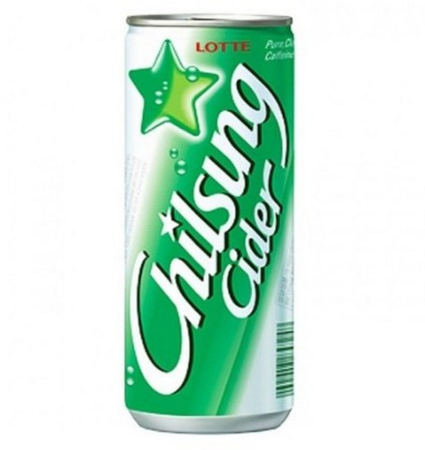 롯데 칠성사이다 캔, 210ml, 6개