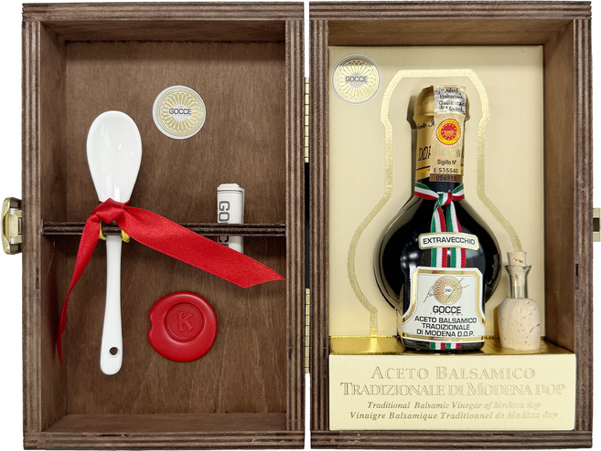 GOCCE 고쎄 DOP 엑스트라베치오 30년산 발사믹식초, 100ml, 3개