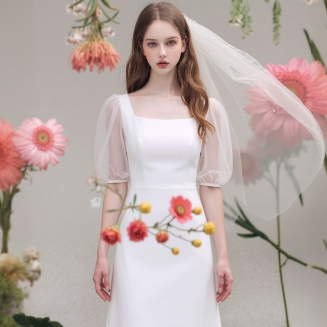 돌잔치 엄마 원피스 셀프 웨딩 2부 피로연 돌 맘 드레스 브라이덜샤워