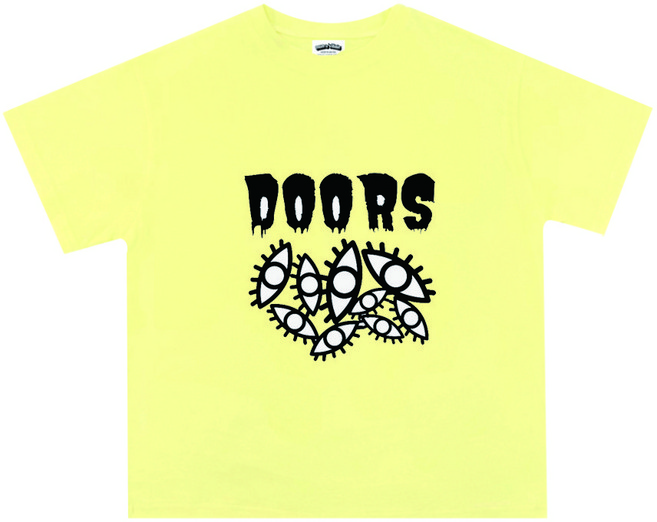 [나노핏 키즈] 로블록스 도어즈 히든시크 레몬 반팔 티셔츠