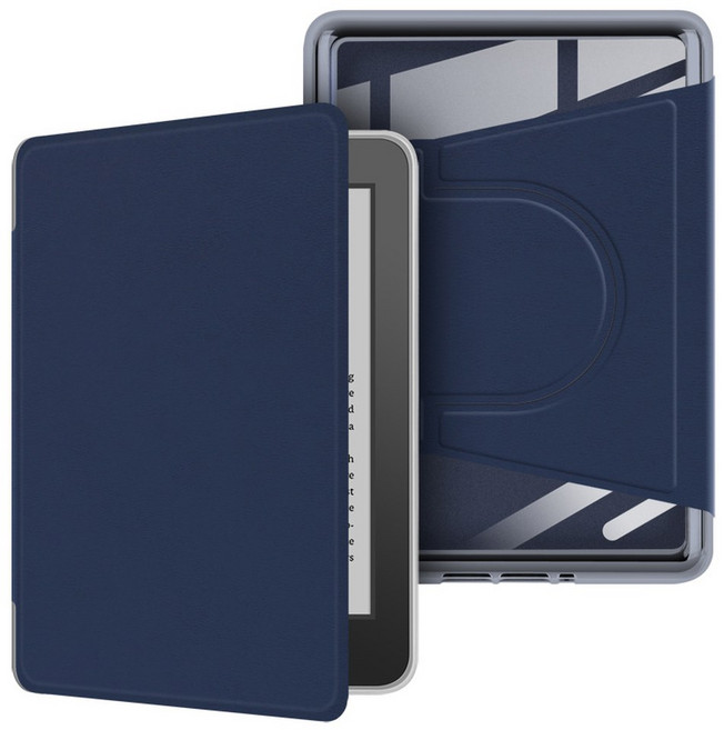 킨들 페이퍼화이트 2024 마그네틱 파우치 탈부착 7인치 2022 케이스 11세대 2021 12세대 9세대 커버 10세대, DP75SDI KPW 1 2 3, Dark Blue